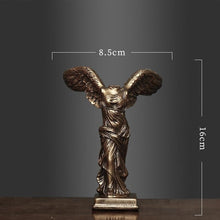 Load image into Gallery viewer, European Victory Goddess Figures Sculpture Resin Crafts Home Decoration Retro Abstract Goddess Statues Ornaments Business Gifts