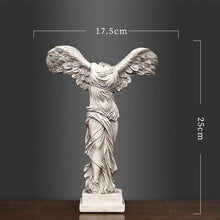 Load image into Gallery viewer, European Victory Goddess Figures Sculpture Resin Crafts Home Decoration Retro Abstract Goddess Statues Ornaments Business Gifts