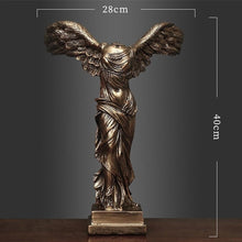 Load image into Gallery viewer, European Victory Goddess Figures Sculpture Resin Crafts Home Decoration Retro Abstract Goddess Statues Ornaments Business Gifts