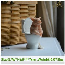 Load image into Gallery viewer, Everyday Collection Cute pig home decoration accessories fairy garden miniature animal figurines car desktop decor birthday gift